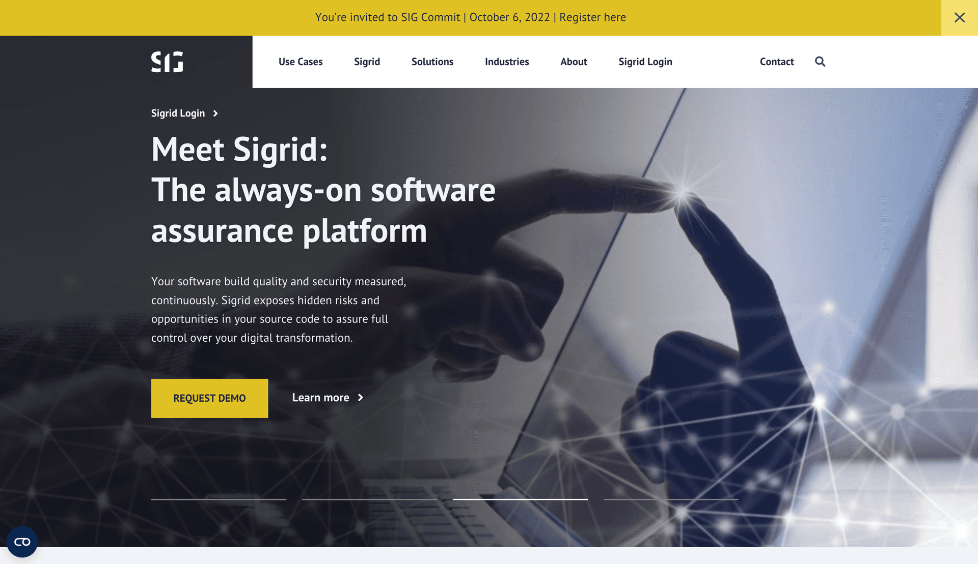 Software Improvement Group banner