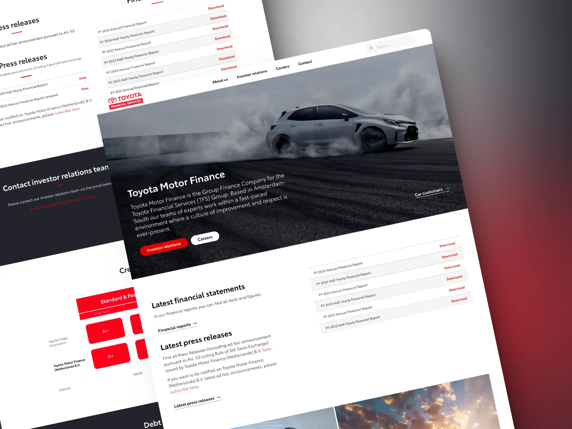 Toyota Financial Services showcase